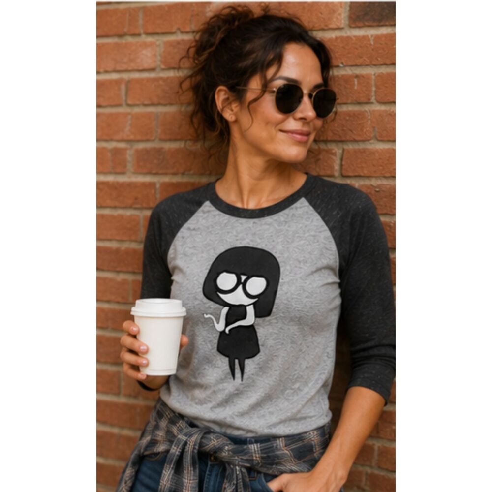 Disney Edna Mode Raglan Tee XS